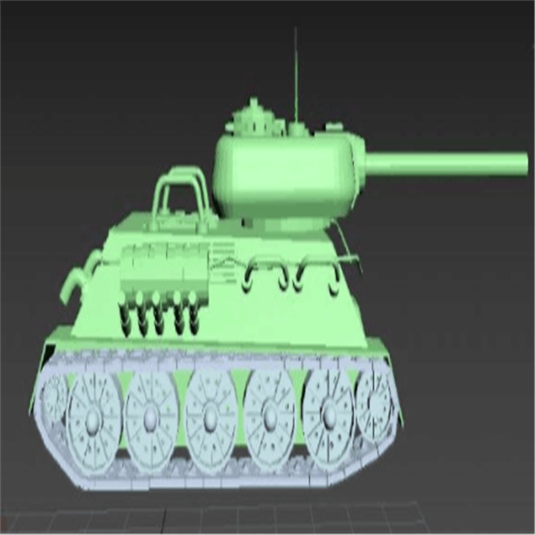 甘州充气军用坦克模型